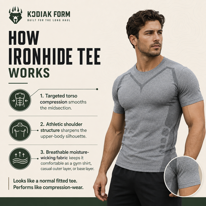 Ironhide-T | The Shirt You Actually Want to Take Off With