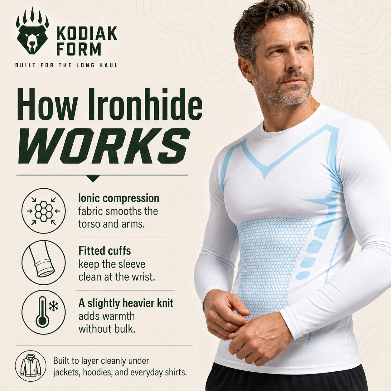Ironhide-L | Layer Up. Look Sharp. Every Time.