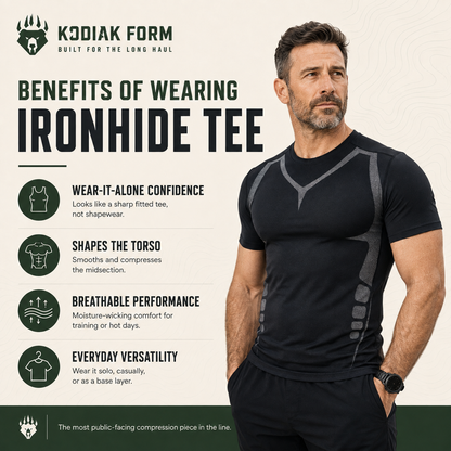 Ironhide-T | The Shirt You Actually Want to Take Off With