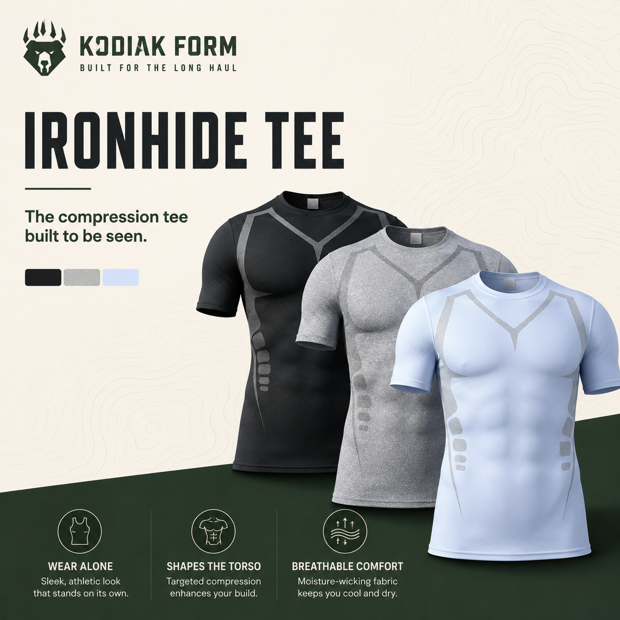 Ironhide-T | The Shirt You Actually Want to Take Off With